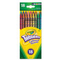 Crayola Twistables Colored Pencils - Assorted Lead - Clear Plastic Barrel - (CYO687418) (CYO687418) Product Image 