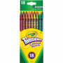 Crayola Twistables Colored Pencils - Assorted Lead - Clear Plastic Barrel - (CYO687418) Product Image 