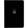 Rediform Password Notebook - 64 Pages - Sewn - 0.40" Height x 3.5" Width x 5" Length - Black Cover - Compact, Flexible Cover, Bilingual Format, Note Section Product Image 