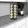 Mind Reader 35-pod Coffee Carousel - 35 x Coffee Pod - 12.25" Height x 6.10" Width x 6.10" Length - Black (EMSMETCAR35BLK) Product Image 