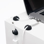 Bluelounge CableDrop Cable Anchors - Cable Clip - Black - 1.10" Length (AVTBLUCDBL) Product Image 