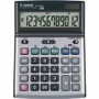 Canon BS1200TS Desktop Calculator - Metal Cover, Auto Power Off, Rubber Grip, Non-slip Rubber Feet - 12 Digits - LCD - Battery/Solar Powered - 1.1" Height x 5.1" Width x 7.3" Length Product Image 