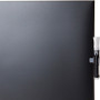U Brands Frameless Magnetic Chalkboard - 14" (1.2 ft) Width x 14" (1.2 ft) Height - Black Painted Steel Surface - Square - Horizontal - Magnetic (UBR468U0004) Product Image 