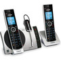 VTech Connect to Cell DS6771-3 DECT 6.0 Cordless Phone - Black, Silver - 1 x Phone Line - 2 x Handset - Speakerphone - Answering Machine (VTEDS67713) Product Image 