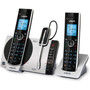 VTech Connect to Cell DS6771-3 DECT 6.0 Cordless Phone - Black, Silver - 1 x Phone Line - 2 x Handset - Speakerphone - Answering Machine (VTEDS67713) Product Image 