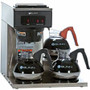 BUNN 12-Cup Low-Profile Pourover Coffee Brewer with 3 Warmers - 12 Cup(s) - Multi-serve Product Image 