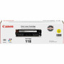 Canon Original Laser Toner Cartridge - Yellow - 1 Each - (CNMCRTDG118YW) Product Image 