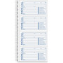 Adams Spiral Bound Phone Message Books - 400 Sheet(s) - Spiral Bound - 2 Part - 5.25" x 11" Sheet Size - Assorted Sheet(s) Product Image 