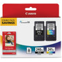 Canon PG-240XL/CL-241XL/GP-502 Original High Yield Inkjet Ink Cartridge/Paper Kit - Combo Pack - Black, Tri-color - 2 / Pack - Inkjet - High Yield Product Image 