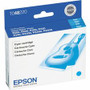 Epson T0482 Original Inkjet Ink Cartridge - Cyan - 1 Each - Inkjet - Cyan Product Image 