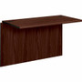 HON 10700 H10770 Bridge - 29.5" Height x 47" Width x 24" Depth - Waterfall Edge - Finish: Mahogany Product Image 