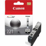Canon CLI-221BK Original Inkjet Ink Cartridge - Black - 1 Each Product Image 