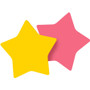 Post-it Super Sticky Die-Cut Notes - 150 - 3" Flag/Note Width x 3" Flag/Note Length - Star - 75 Sheets per Pad - Unruled (MMM7350SSSTR) Product Image 