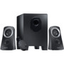 Logitech Z313 2.1 Speaker System - 25 W RMS - Black - 48 Hz to 20 kHz - Headphone Product Image 