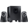 Logitech Z313 2.1 Speaker System - 25 W RMS - Black - 48 Hz to 20 kHz - Headphone Product Image 