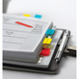 Post-it Durable Tabs - 36 Write-on Tab(s) - 1.50" Tab Height x 1" Tab Width - Red, Yellow, Blue Tab(s) - Wear Resistant, Tear Resistant, Repositionable (MMM686RYBT) Product Image 