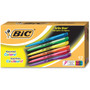 BIC Brite Liner Highlighter, Assorted - Chisel Marker Point - Fluorescent Assorted Ink - (BICBL11AST) Product Image 