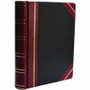 Wilson Jones Minute Book - 500 Sheet(s) - Letter - 8.50" x 11" Sheet Size - Black, Red, Gold Cover Product Image 