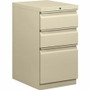 HON Brigade H33720R Pedestal - 28" Height x 15" Width x 19.9" Depth - 3 x Box, File Drawer(s) - Finish: Putty Product Image 