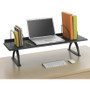 Safco Retainer Lip Desk Riser - 8.25" Height x 42" Width x 12.25" Depth - (SAF3603BL) Product Image 