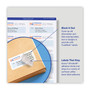 Avery 2" x 4" Labels, Ultrahold, 5,000 Labels (95523) - 2" Width x 4" Length - (AVE95523) Product Image 