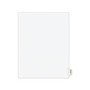 Avery-Style Preprinted Legal Side Tab Divider, Exhibit T, Letter, White, 25/Pack, (1390) View Product Image