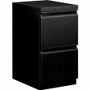 HON Brigade H33820R Pedestal - 28" Height x 15" Width x 19.9" Depth - 2 x File Drawer(s) - Finish: Black Product Image 