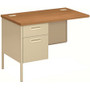 HON Metro Classic HP3236L Return - 29.5" Height x 42" Width x 24" Depth - 2 x Box, File Drawer(s)Left Side - Square Edge - Finish: Harvest, Putty Product Image 