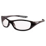 KleenGuard V40 HellRaiser Safety Glasses, Black Frame, Clear Lens Product Image 