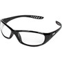 Kleenguard V40 Hellraiser Safety Eyewear - Ultraviolet Protection - Clear Lens - Black Frame - Lightweight, Flexible, Comfortable Product Image 