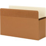 Smead Easy Grip Straight Tab Cut Legal Recycled File Pocket - 8 1/2" x 14" - 5 1/4" Expansion - Redrope - Tear Proof, Reinforced Gusset - 30% Recycled Product Image 