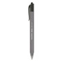 Paper Mate InkJoy 100 RT Ballpoint Pen, Retractable, Medium 1 mm, Black Ink, Smoke/Black Barrel, 20/Pack Product Image 