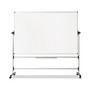 MasterVision Earth Series Reversible Dry-Erase Revolving Easel - 70" (5.8 ft) Width x 48" (4 ft) Height - (BVCRQR0521) Product Image 