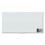 U Brands Magnetic Glass Dry Erase Board Value Pack, 70" x 35", Frosted White Surface Product Image 