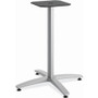 HON Between HBTTX30S Table Base - Textured Silver Product Image 