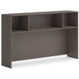 HON Mod HLPLDH66 Hutch - 39.8" Height x 66" Width x 14" Depth - Finish: Slate Teak Product Image 