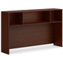 HON Mod HLPLDH66 Hutch - 39.8" Height x 66" Width x 14" Depth - Finish: Traditional Mahogany Product Image 