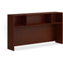 HON Mod HLPLDH72 Hutch - 39.8" Height x 72" Width x 14" Depth - Finish: Traditional Mahogany Product Image 