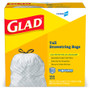 Glad ForceFlex Tall Kitchen Drawstring Trash Bags - 13 gal Capacity - (CLO78526PL) Product Image 