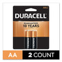 Duracell Power Boost CopperTop Alkaline AA Batteries, 2/Pack (DURMN1500B2Z) View Product Image