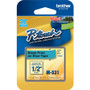 P-touch P-touch Nonlaminated M Series Tape Cartridge - 1/2" Width x 26 1/5 ft Length - (BRTM531BD) Product Image 