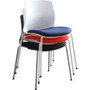 Lorell Arctic Series Stack Chairs - Black Seat Color - (LLR42948) Product Image 