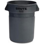 Rubbermaid Commercial Vented Brute 32-gallon Container - 32 gal Capacity - Round - (RCP1867531) Product Image 