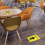 Avery Surface Safe TABLE CLOSED Preprinted Decals - Print/Message "Table Closed" - (AVE83075) Product Image 