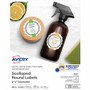 Avery Multipurpose Label - 2 1/2" Diameter - Permanent Adhesive - Round Scallop - Laser, Inkjet - Matte White Product Image 