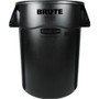 Rubbermaid Commercial Brute 44-Gallon Vented Utility Containers - 44 gal Capacity - Round - Handle, Heavy Duty, Reinforced, UV Coated, Damage Resistant, Warp Resistant - 31.5" Height x 24" Diameter - Plastic Product Image 
