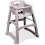 Rubbermaid Commercial Sturdy Chair Youth High Chair - Platinum Product Image 