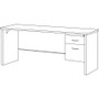 Lorell Fortress Modular Series Right-pedestal Credenza - 72" Width x 24" Depth, x 1.1" Thickness Top - (LLR79162) Product Image 