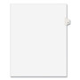 Avery Preprinted Legal Exhibit Side Tab Index Dividers, Avery Style, 26-Tab, F, 11 x 8.5, White, 25/Pack, (1406) View Product Image