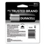 Duracell CopperTop Alkaline 9V Batteries, 2/Pack View Product Image